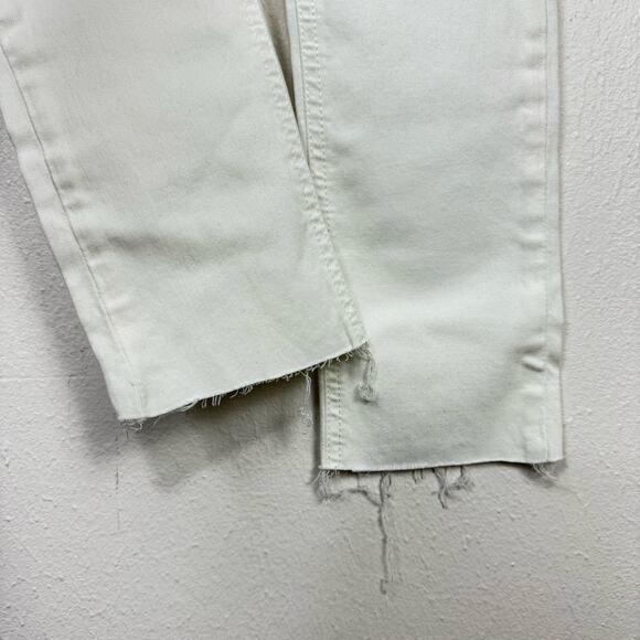Boyish by HER NWT White Denim High Rise Stretch Skinny Jeans - Picture 6 of 8